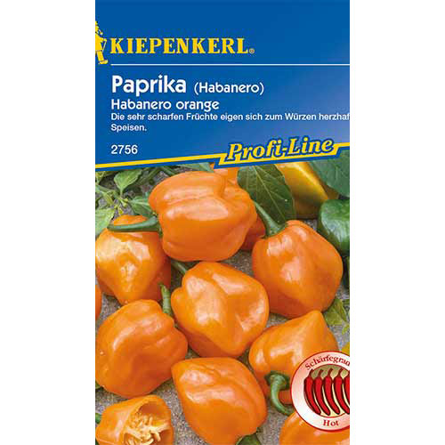 1 ob, Chilli paprička Habanero orange - : Monžstvo balíkov: 1 ob