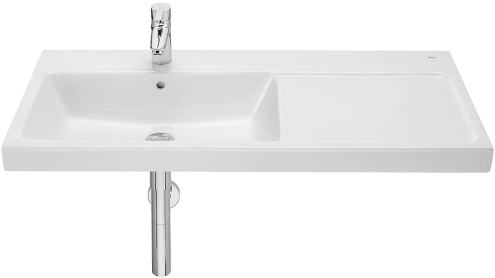 Roca Gap umywalka 100x46 cm prostokątna ścienna biała A3270MB004