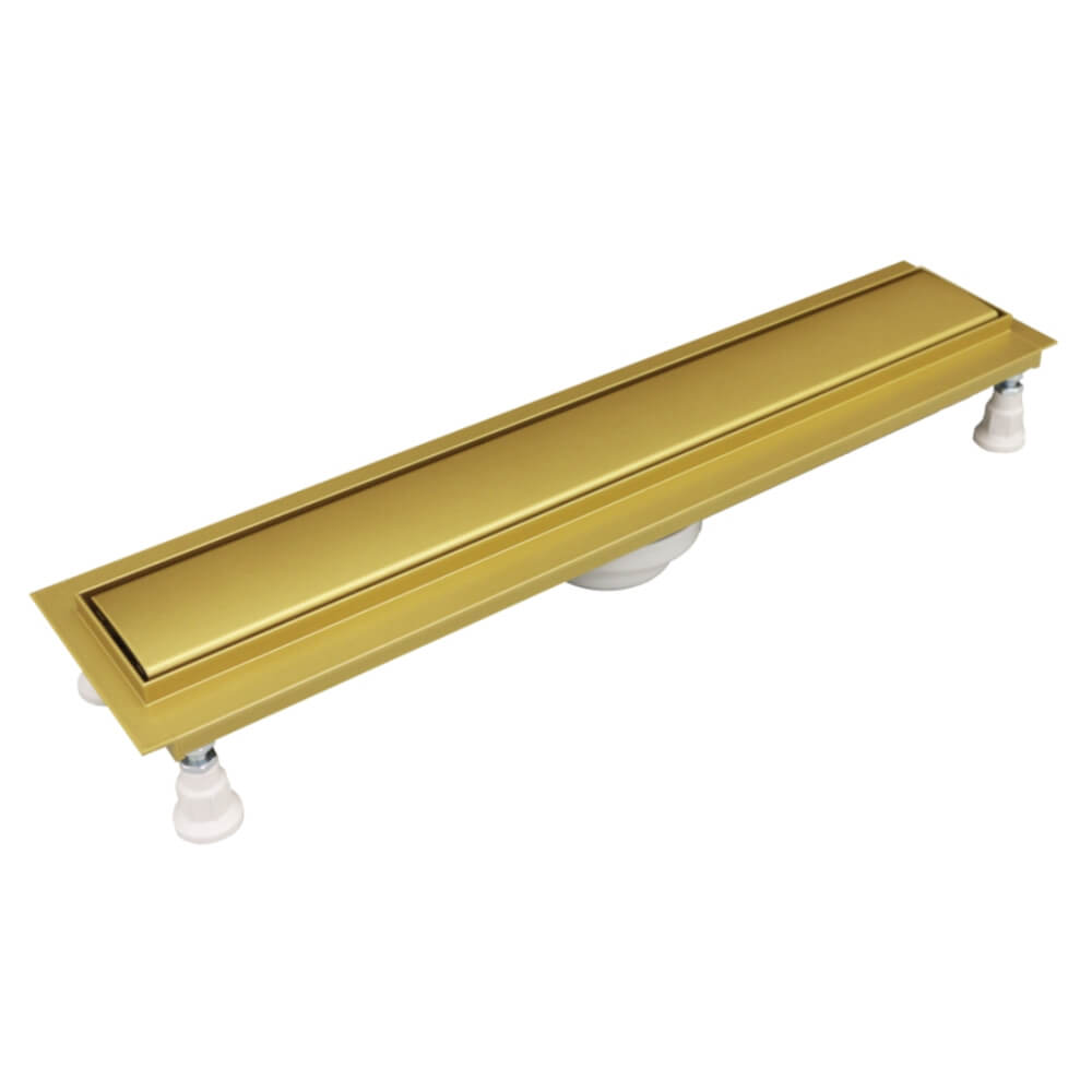Schedpol Base-Low Gold - Gold Steel odpływ liniowy 70 cm złoty OLSL70/ZST-LOW