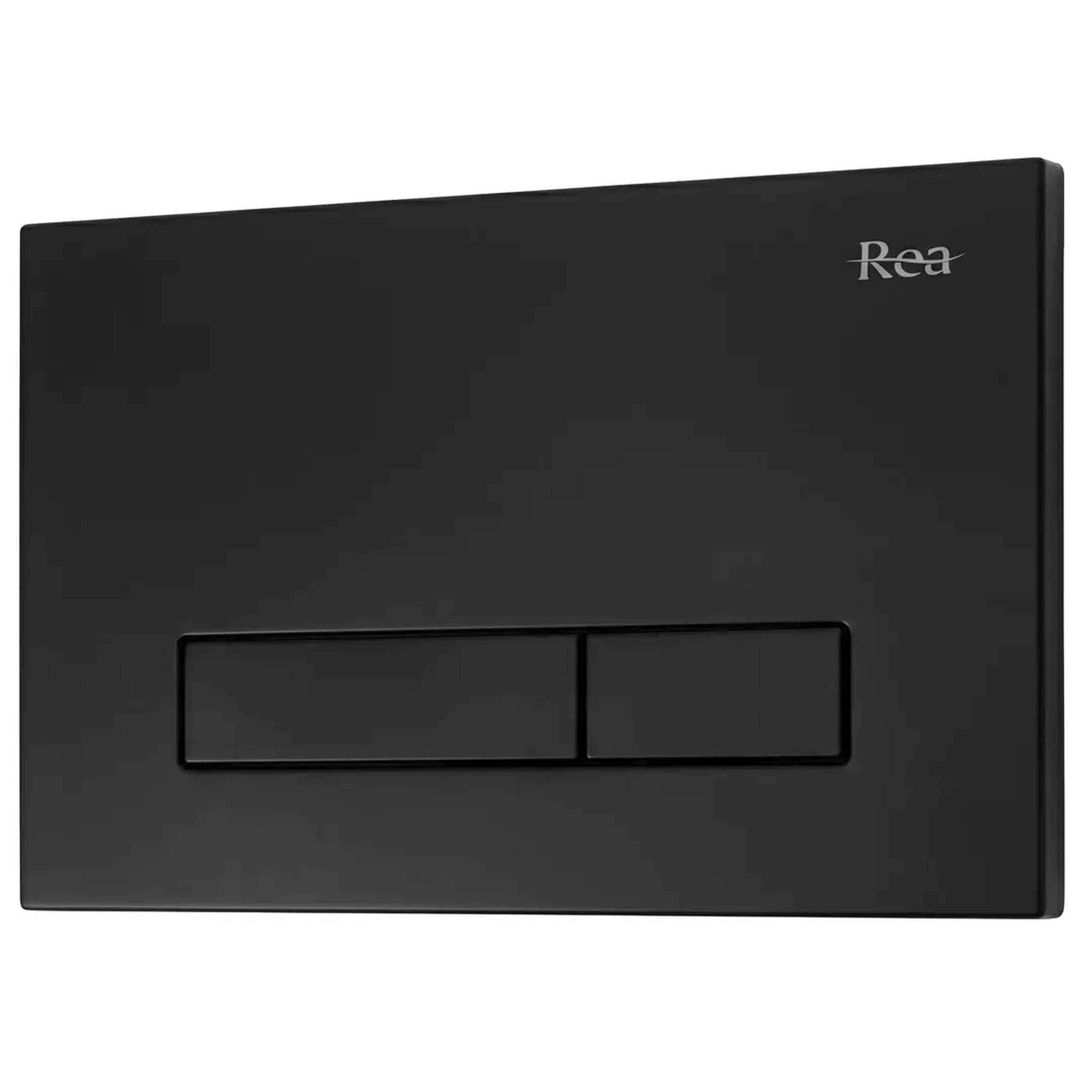 Rea HD przycisk spłukujący do WC czarny REA-E0633