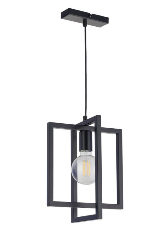 Lampa wisząca Sigma Lighting Eden 5579 czarna dekoracyjna 1xE27 x 15W 1 szt.