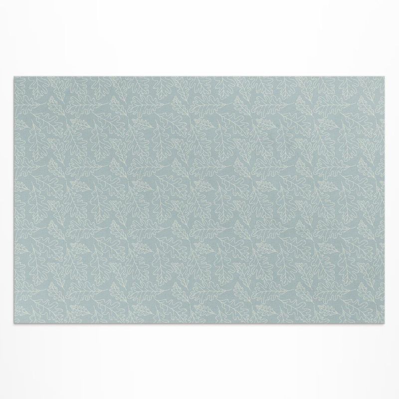 Zewnętrzny Dywan Winylowy Wallfluent 60x90 cm Subtelne liście orzechowca styl boho 1 szt.