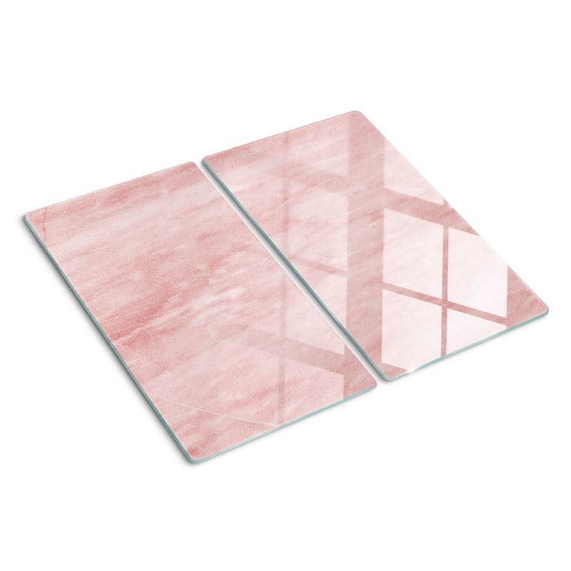 Deska szklana Tulup 2x30x52 cm Różowy Marmur 1 szt.