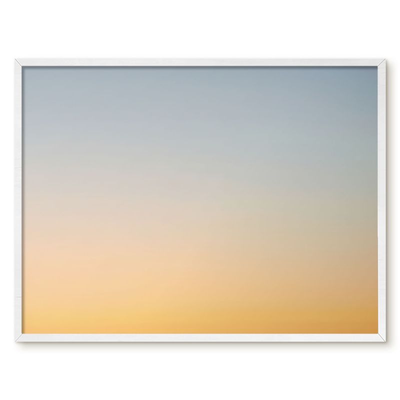 Tablica Na Magnesy Z Wakacji Tulup 80x60 cm Pastelowy gradient - Biała rama Do sypialni, salonu 1 szt.