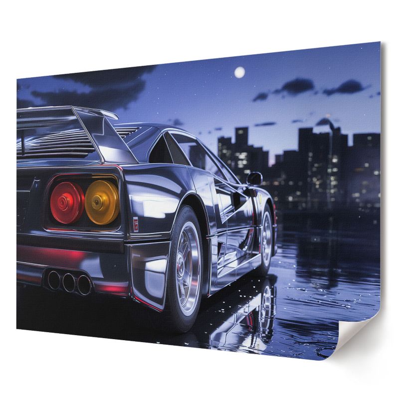 Plakat na ścianę Wallfluent Format A3 Sportowy samochód Artysta Veil 21 1 szt.