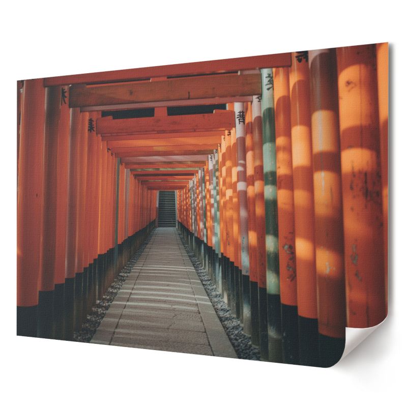 Plakat na ścianę Wallfluent Format A4 Tunel w Azji Kolektyw Visual Echo 1 szt.