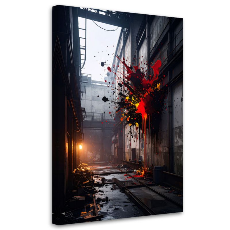 Obraz do salonu sypialni kuchni biura loftu Feeby Industrialna 60x90cm 1szt