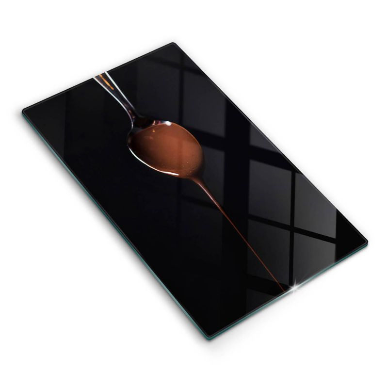 Szklana deska do krojenia Wallfluent 30x52 cm Łyżka czekolady 1 szt.