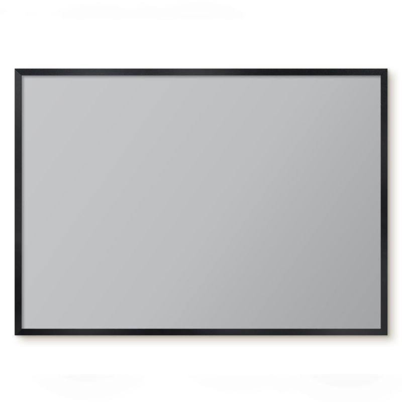 Tablica Na Magnesy Z Podróży Tulup 70x50 cm Beżowo-żółty - Czarna rama Do sypialni, salonu 1 szt.