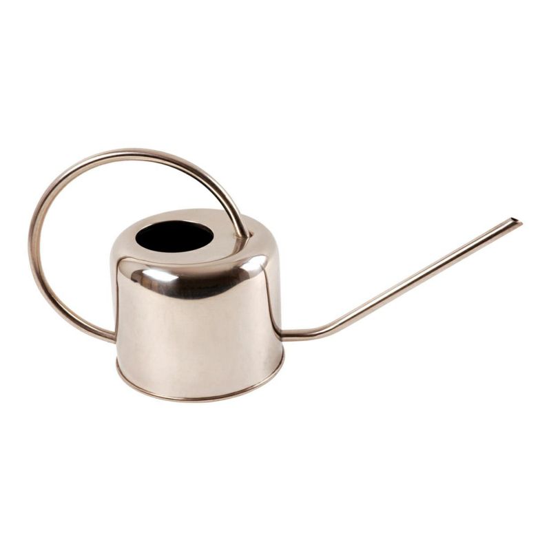 Konewka dekoracyjna ogrodowa Esschert Design ze stali nierdzewnej srebrna 1,1L 1 szt.
