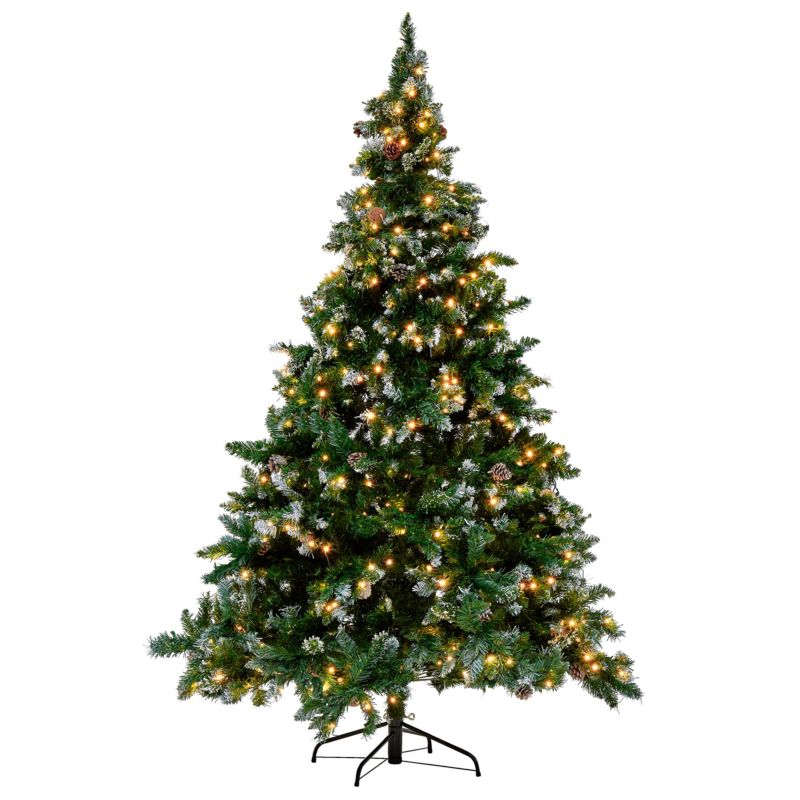 Sztuczna choinka świąteczna LED Palomar 180 cm Ciemnozielony 1 szt.