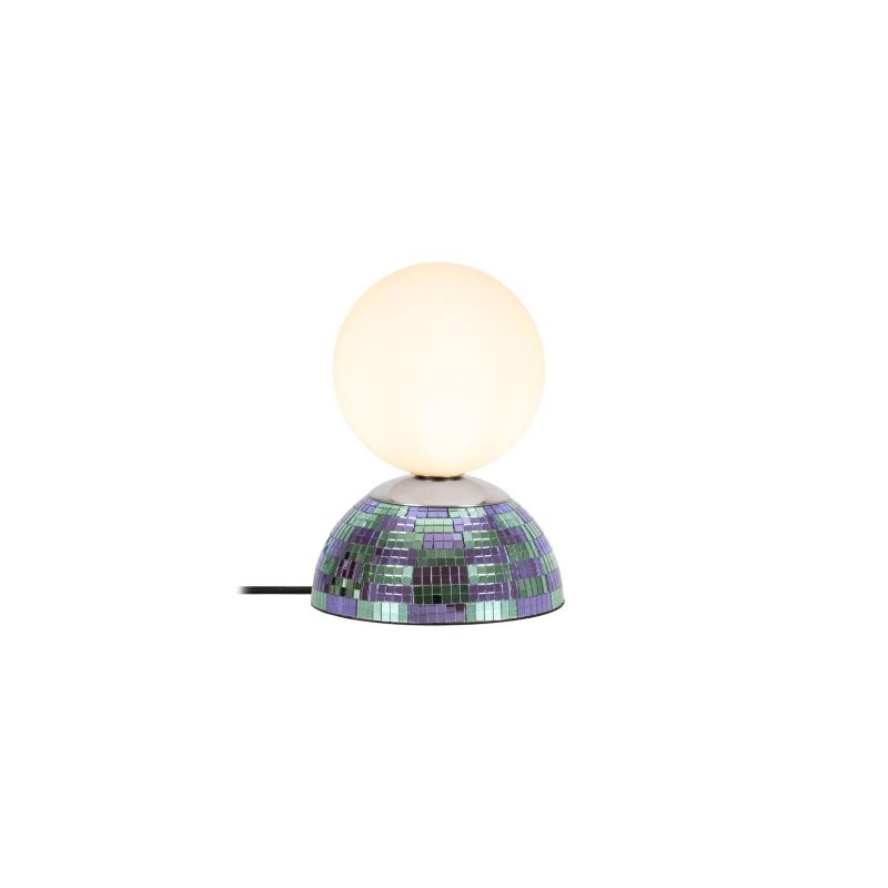 Lampa stołowa Lucide GLITZER niebiesko-biała 1xG9x5W IP20 wym:18,4x14x14cm - 1 szt.