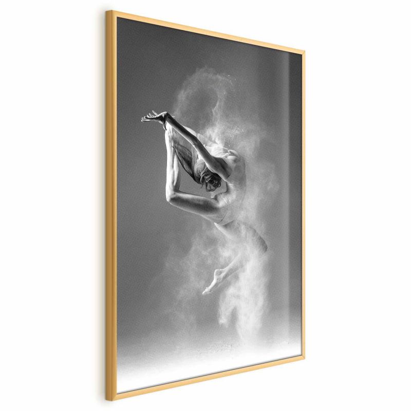 Plakat Artgeist Baletnica 29,7x42 cm z ramą złotą 1 szt