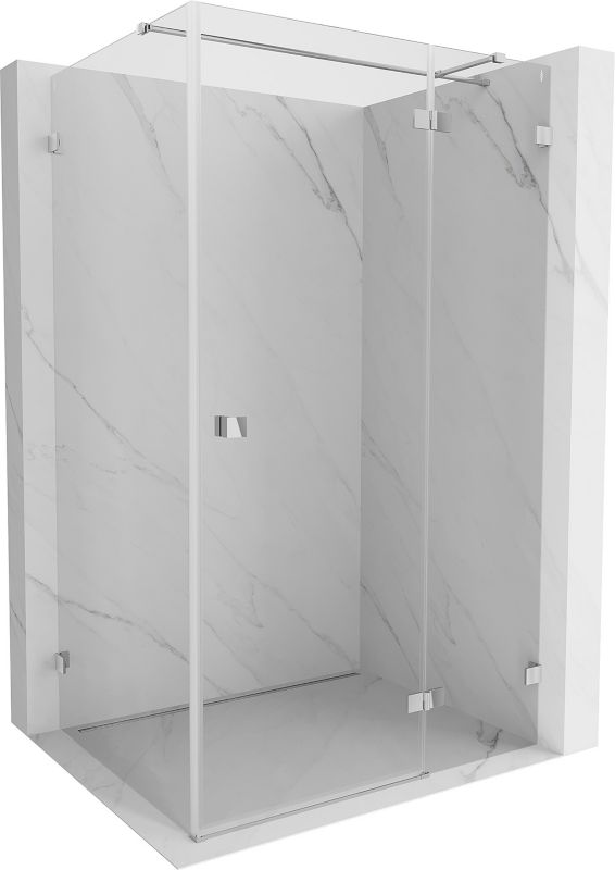 Kabina prysznicowa Mexen Lunar T chrom transparent 115x110 cm 834T-115-110-01-00-P 1 szt.