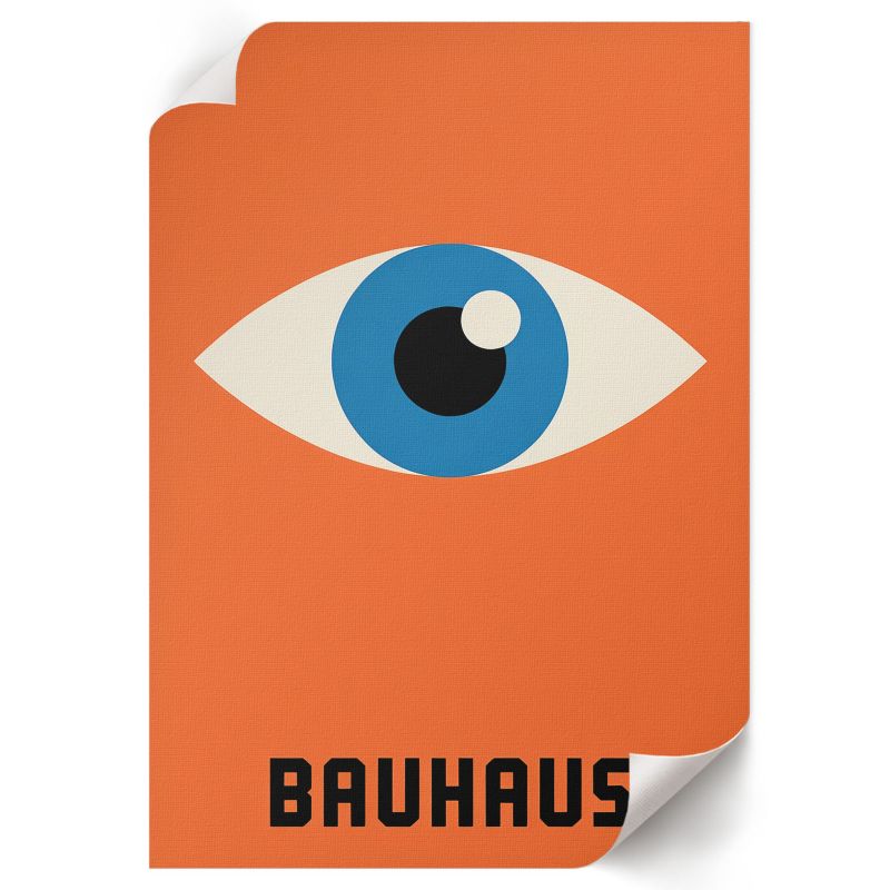 Plakat Do Sypialni ArtPrintCave 42x59,5 cm Oko Bauhaus Paweł Kowalczyk 1 szt.