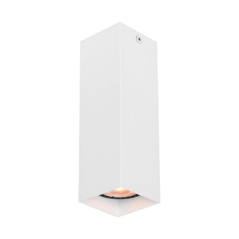 Oprawa sufitowa Italux Ander biały piaskowany nowoczesna 1 x GU10 x 10W IP20 wym: 17 x 5,8 x 5,8 cm - 1 szt.