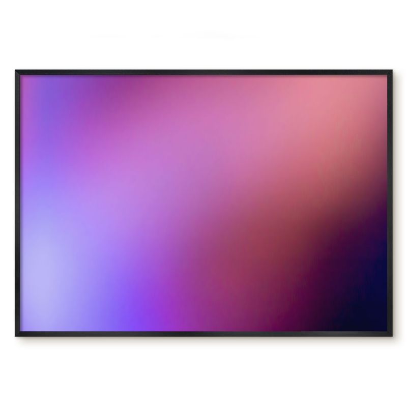 Tablica Magnetyczna Do Notatek Tulup 100x70 cm Kolory harmonii - Czarna rama Do salonu, sypialni 1 szt.