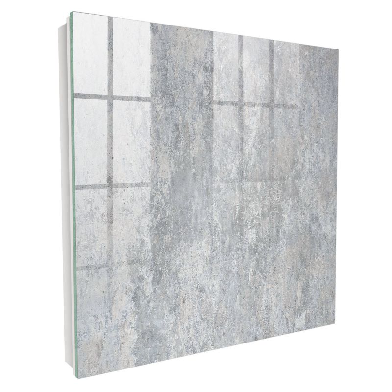 Skrzynka Na Klucze Tulup 30x30 cm Betonowy wzór - Biała - Otwierana na lewo 1 szt.