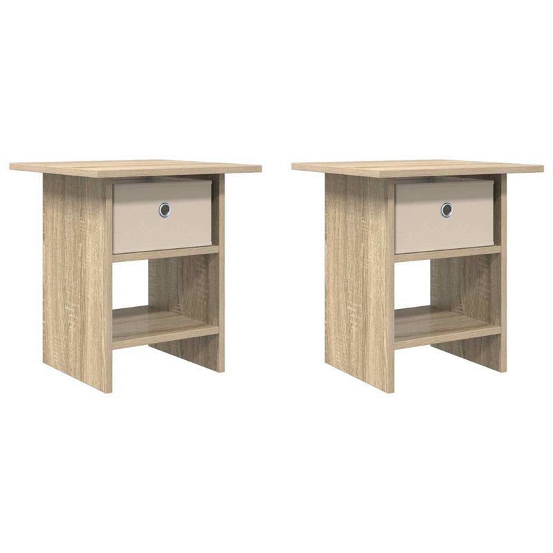 Szafki nocne WaszeMeble dąb sonoma WM-8000441 2 szt.