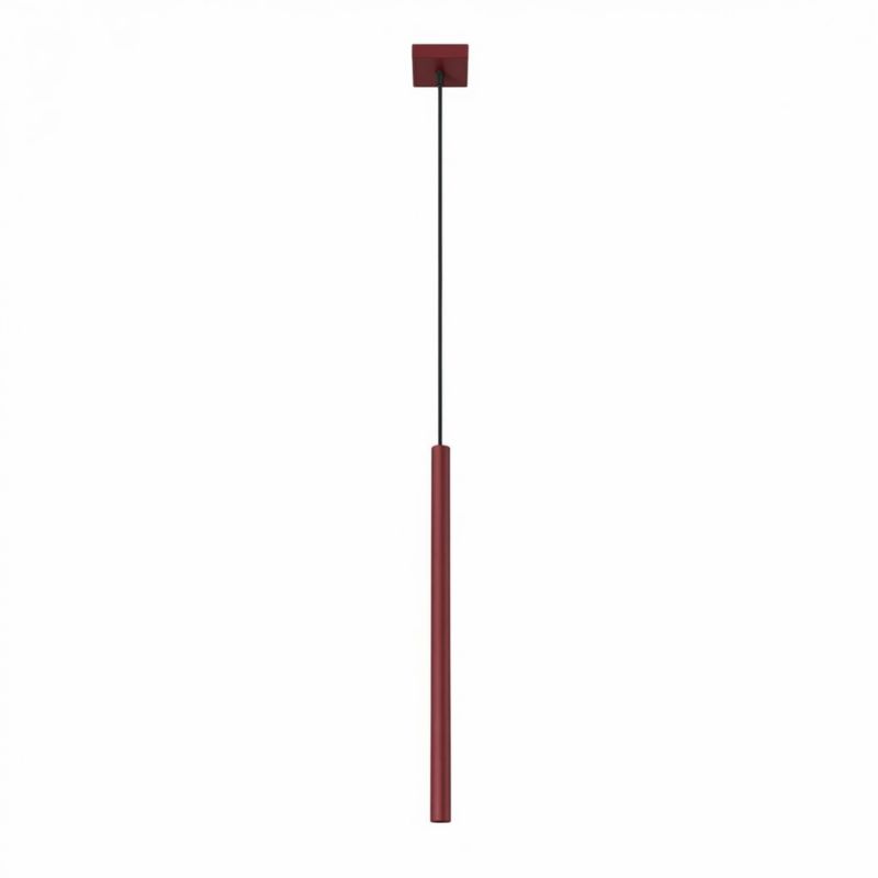 Lampa wisząca PASTELO 1 burgund Sollux Lighting 1 szt.