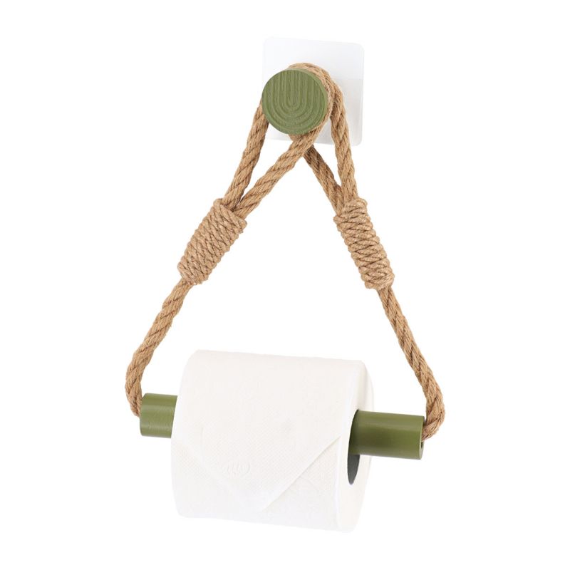 Uchwyt na papier toaletowy Hanger Tendance zielony 22 cm 1 szt.