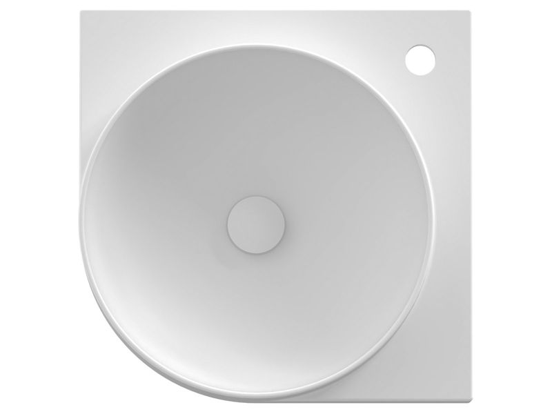 Umywalka ceramiczna Ravak YARD 450 C biały mat 1szt