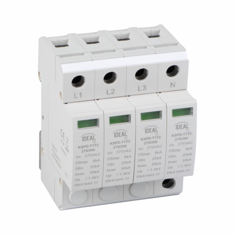 Ogranicznik Przepięć Kanlux Kspd-T1T2 275/200 3Pn Ip20 610G 36316 1 szt