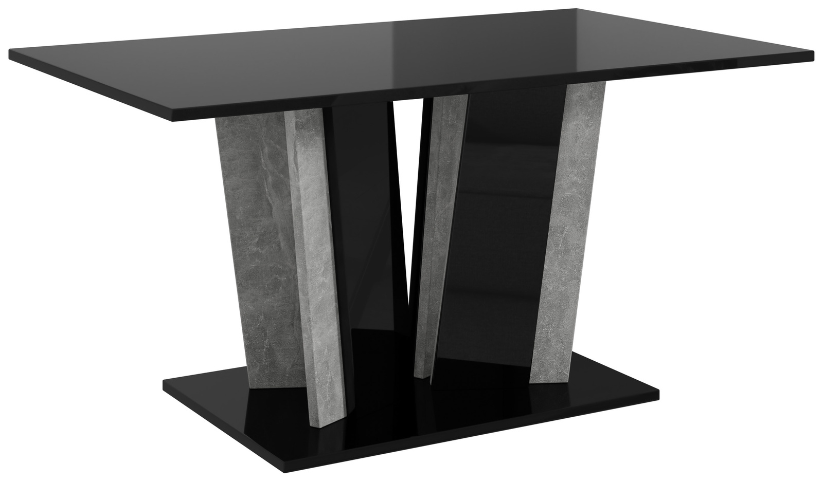 Stolik kawowy do salonu 100x60 cm DENOS czarny