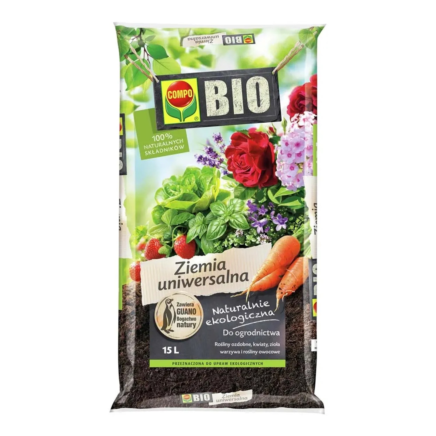 COMPO BIO Ziemia uniwersalna 15 l