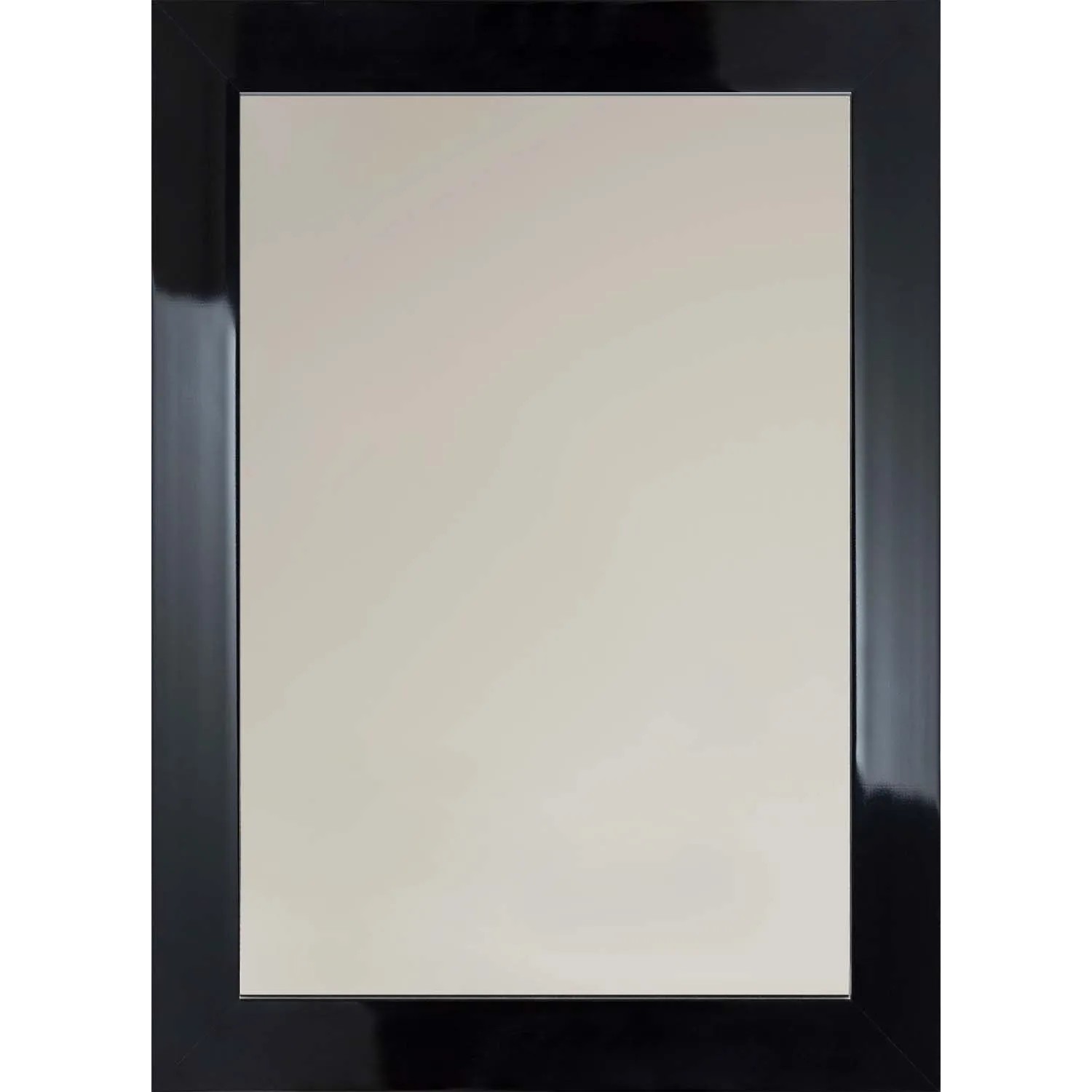 ARS LONGA Lustro SIMPLE czarne 63 x 83 cm