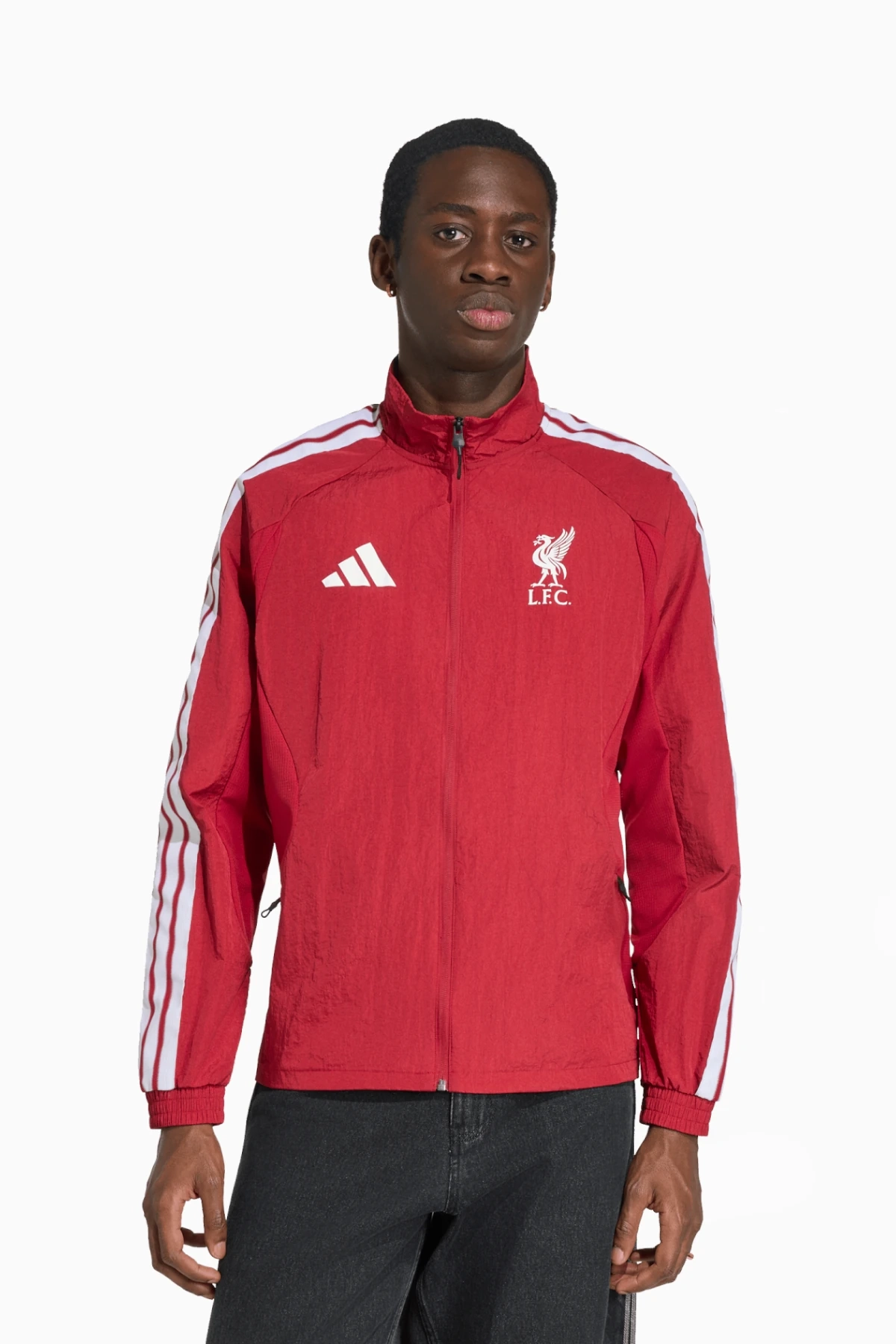 Kurtka adidas Liverpool FC 26/27 Anthem - Czerwony