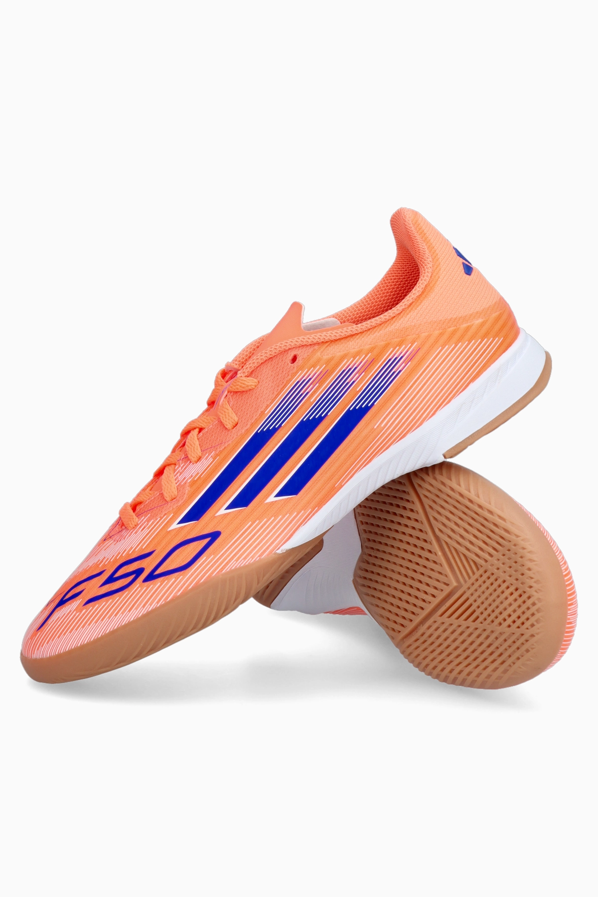 Halówki adidas F50 League IN Junior - Pomarańczowy