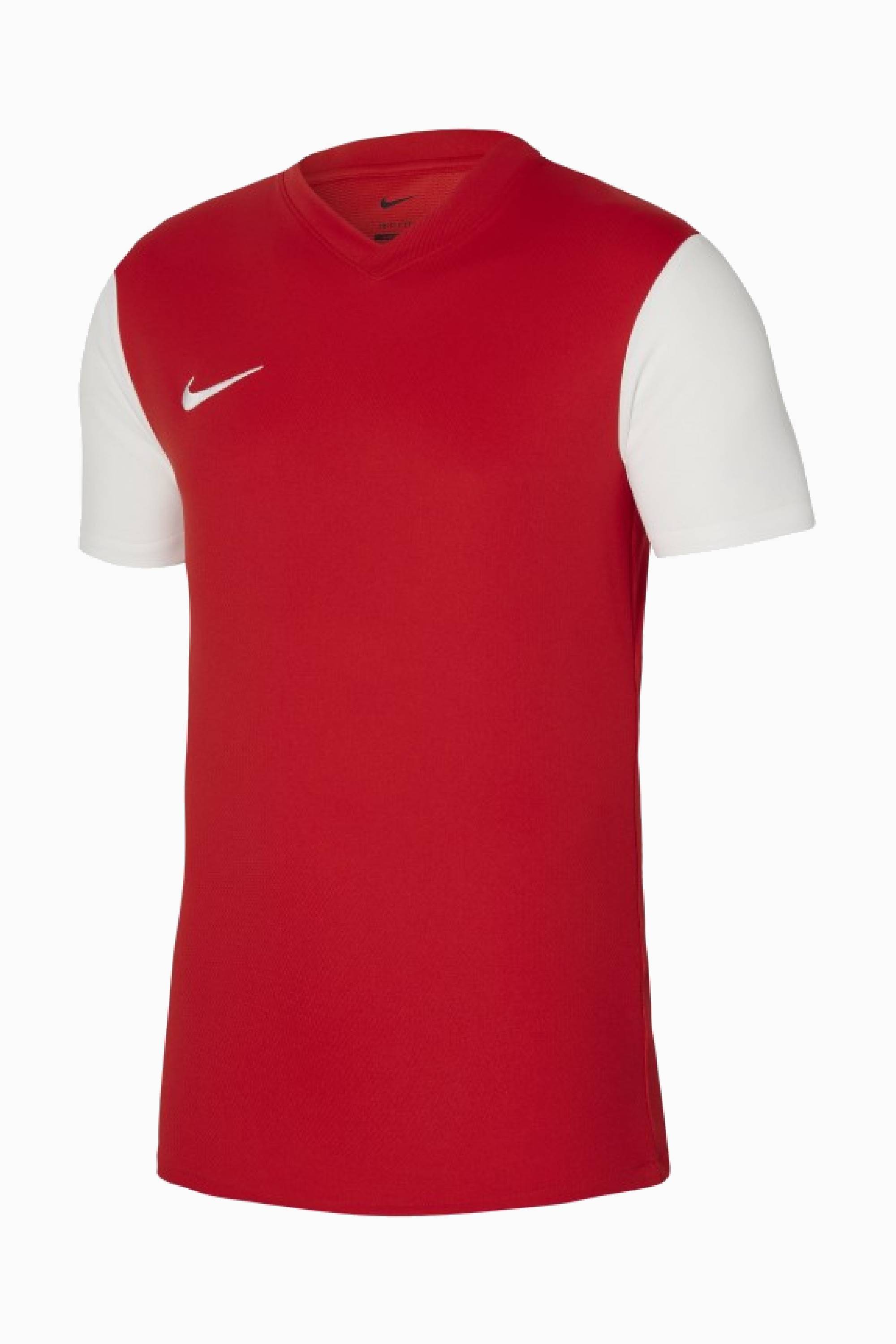Koszulka Nike Dry Tiempo Premier II Junior - Czerwony