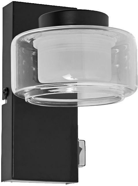 Osram Orbis Flame kinkiet 1x5,5 W czarny