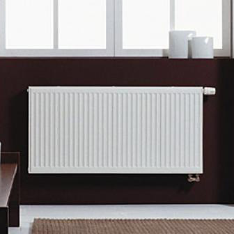 Purmo Ventil Compact grzejnik płytowy 60x110 cm podłączenie dolne lewe biały CV11 600x1100L