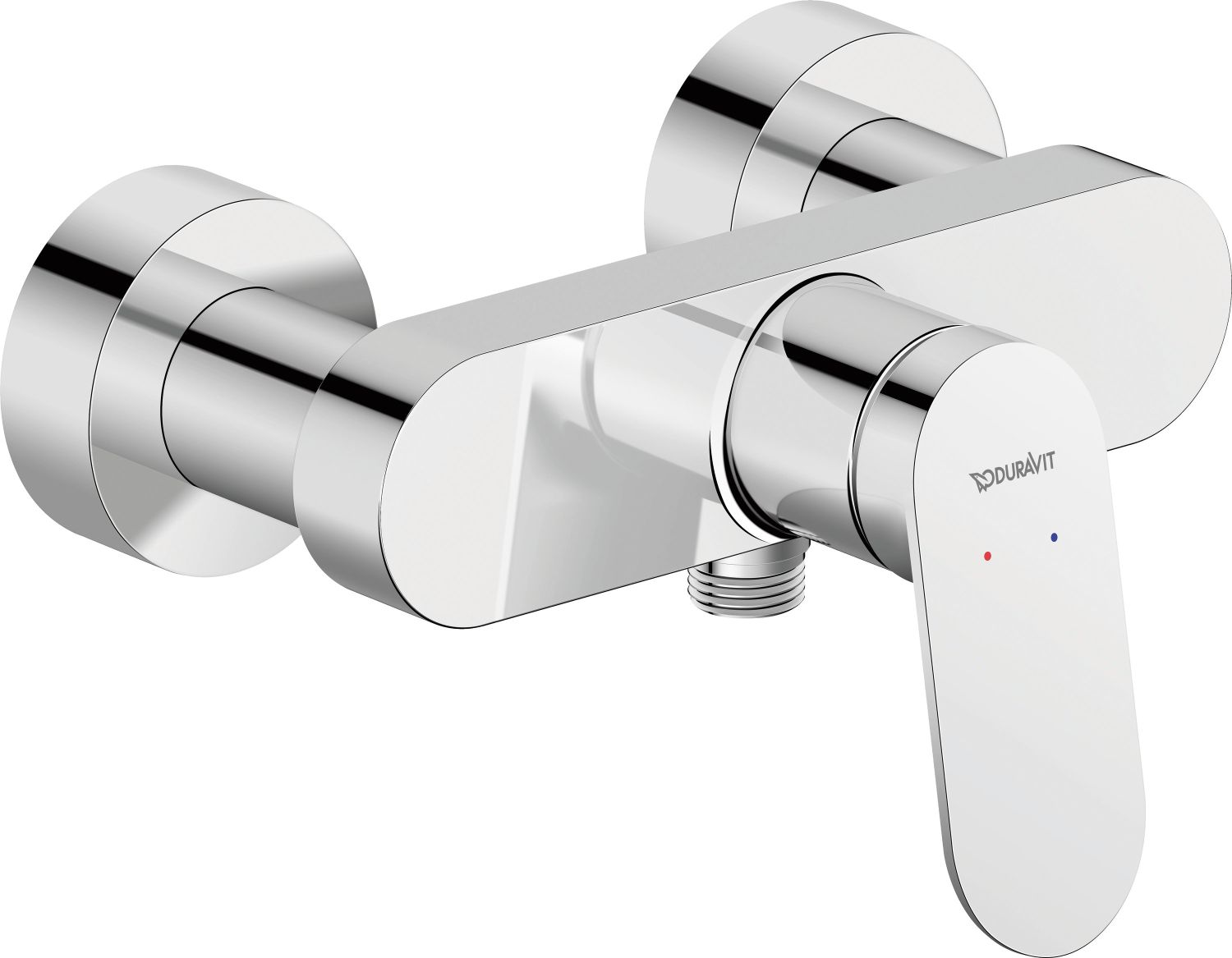 Darmowa Dostawa - Bateria prysznicowa ścienna chrom Duravit Wave WA4230000010
