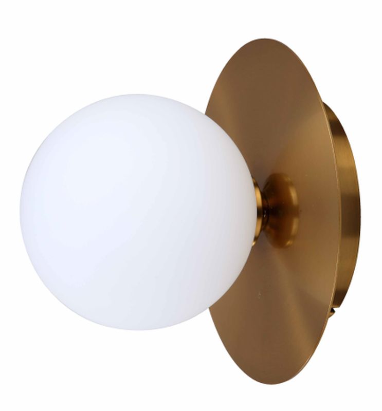 Darmowa Dostawa - Kinkiet 1x5 W biały-złoty Light Prestige Roma LP13451WGD