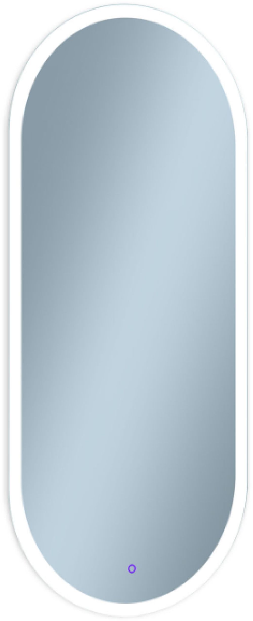 Darmowa Dostawa - Lustro 45x105 cm owalne z oświetleniem Venti Elipson 5907459662771