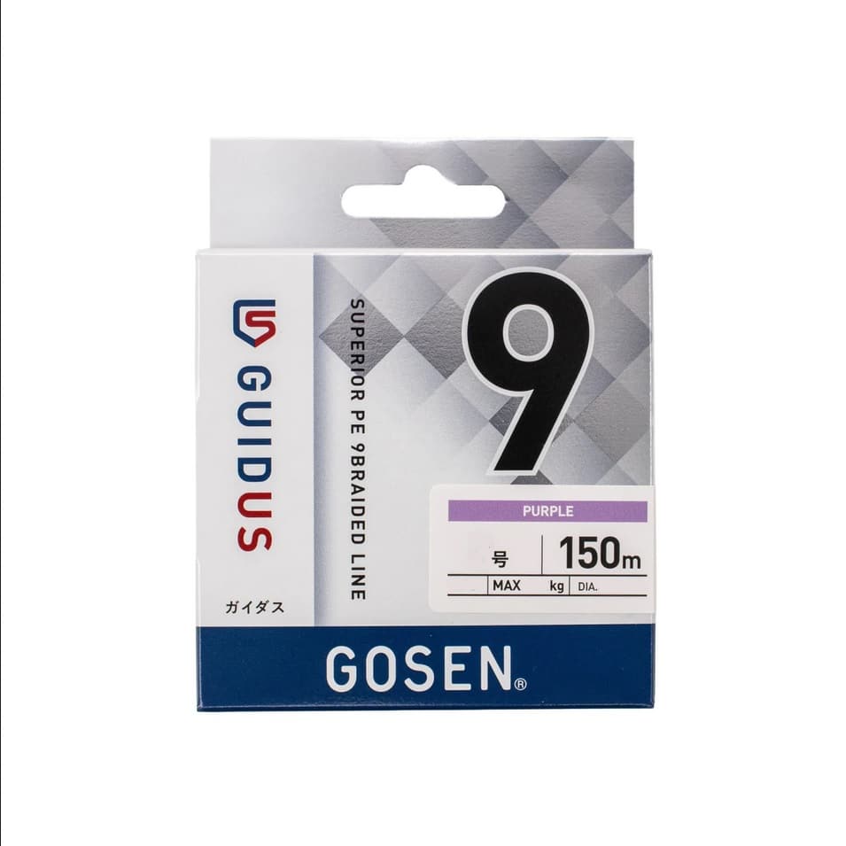 Gosen Plecionka Guidus 9X Purple PE 2.0 150m