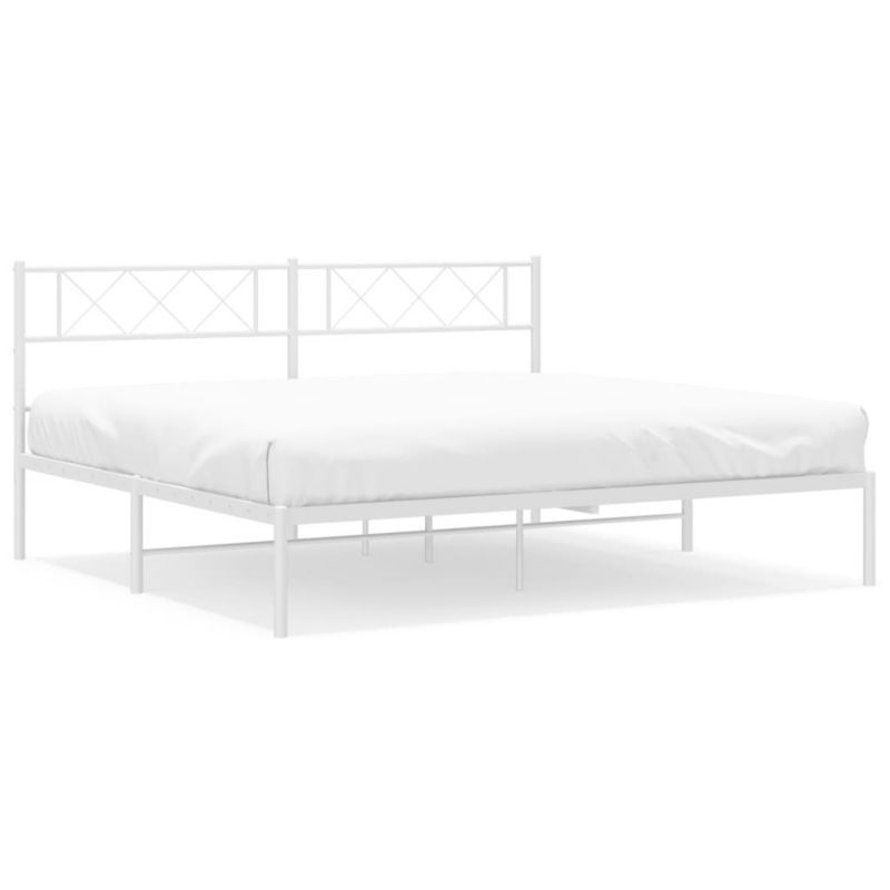 Łóżko metalowe WaszeMeble 183x213 cm biała WM-372331 1 szt.