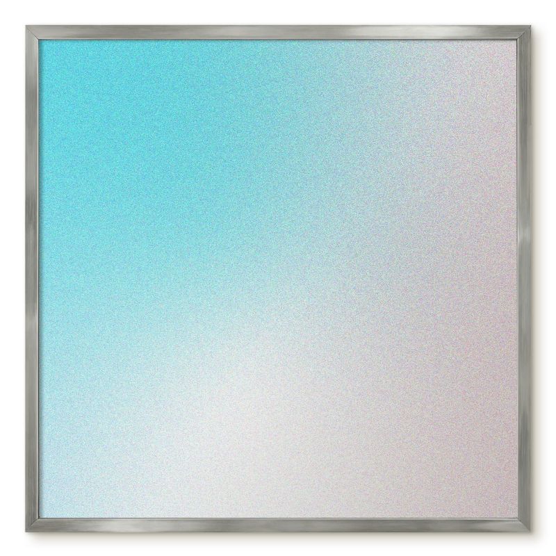 Tablica Magnetyczna Do Sypialni Tulup 50x50 cm Pastelowa abstrakcja - Srebrna rama Do salonu, sypialni 1 szt.