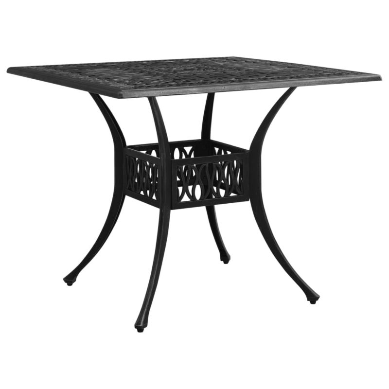 Stół ogrodowy WaszeMeble z aluminium czarny WM-315589 1 szt.