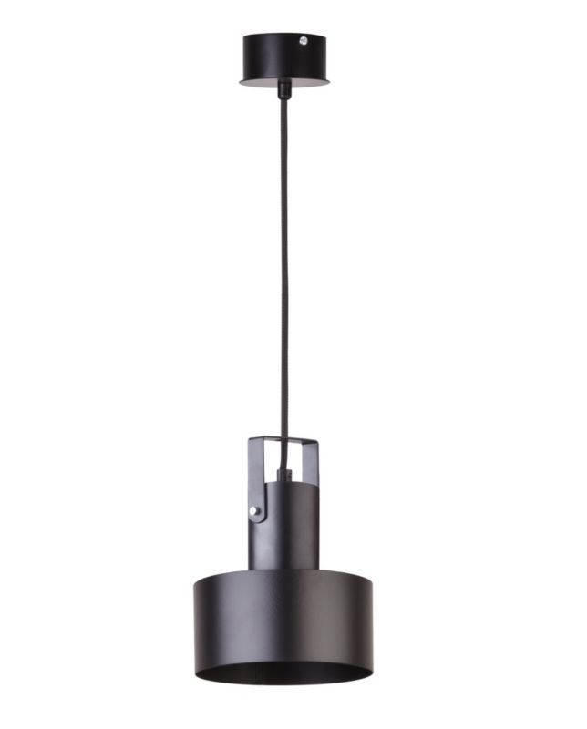 Lampa wisząca Sigma Lighting Rif Plus 5015 czarna nowoczesna 1xE27 x 1 szt.
