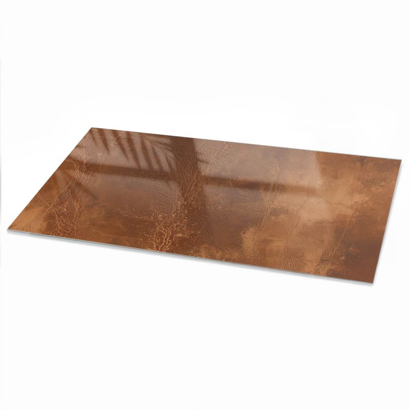 Blat Na Stół ArtPrintCave 100x50 cm Ziemisty urok - Szklany Blat do Stolika Kawowego 1 szt.