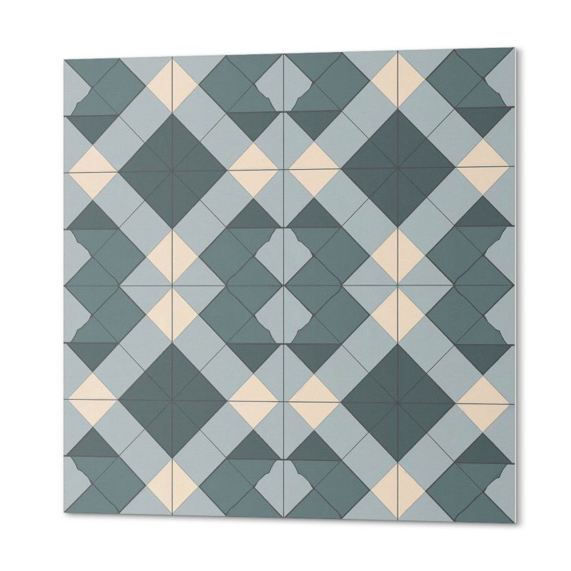 Ścienne Kafelki PCV ArtPrintCave 30x30 cm Geometryczny wzór w romby 9 szt.