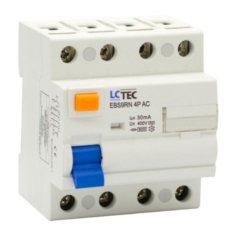 Wyłącznik Lc Tec Różnicowoprądowy Różnicówka 3P+N 40A 30Ma Ac Ebs9Rn 1 szt.