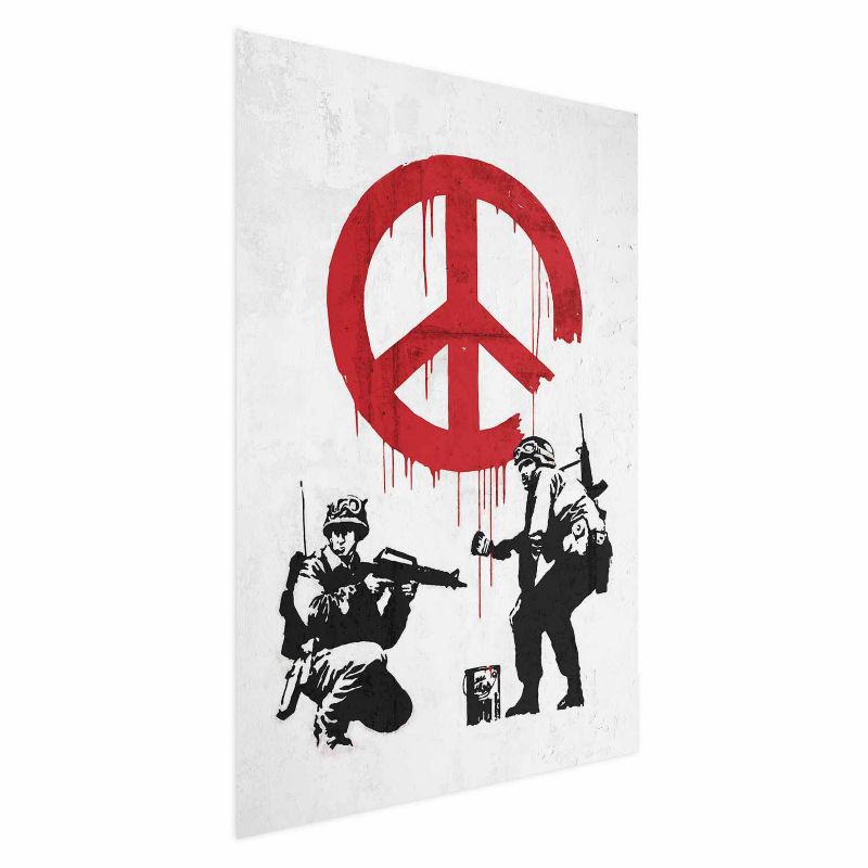 Plakat Artgeist Wojna i pokój 29,7x42 cm bez ramy bez marginesu 1 szt