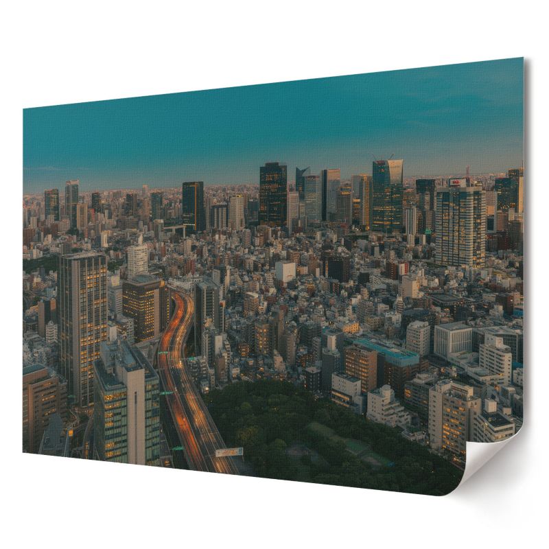 Plakat Wallfluent Format A1 Miejska panorama Artysta Karo 1 szt.
