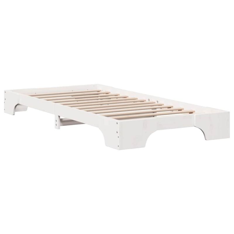 Rama łóżka WaszeMeble 100x200 cm Biały sosna WM-872876 1 szt.