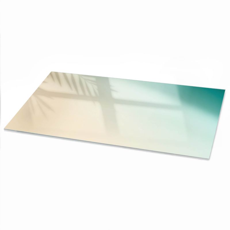 Blat Na Stół ArtPrintCave 100x50 cm Kolorowy minimalizm - Szklany Blat do Stolika Kawowego 1 szt.